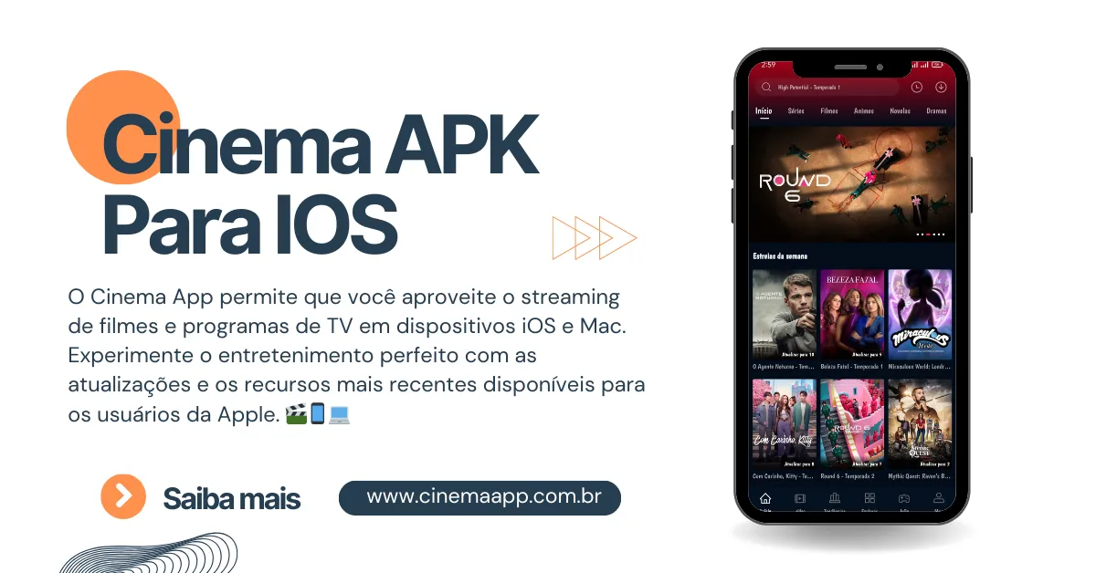 Baixar o APK do cinema para IOS