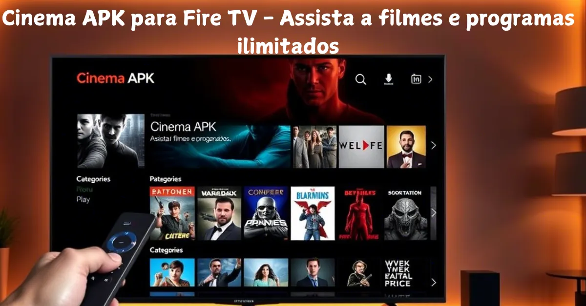 Baixar o APK do cinema para o fire tv stick